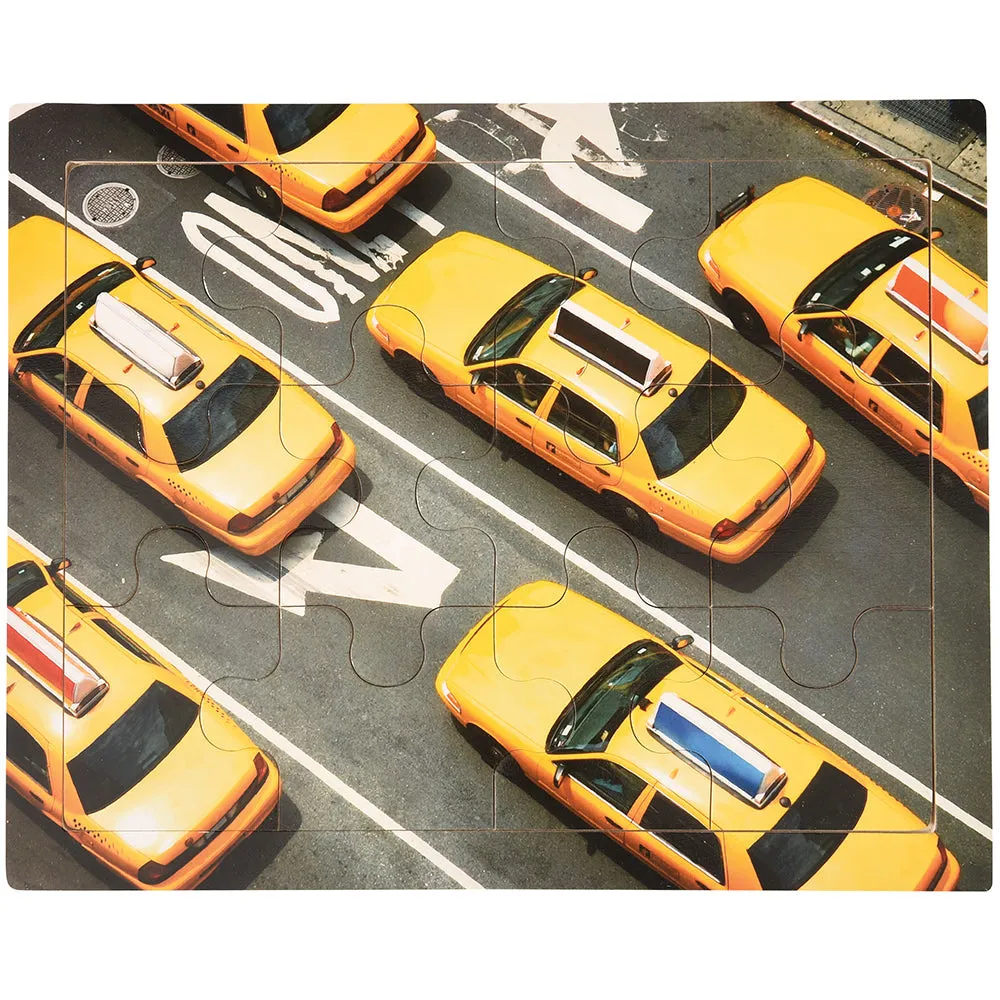 Transportation Puzzles Set