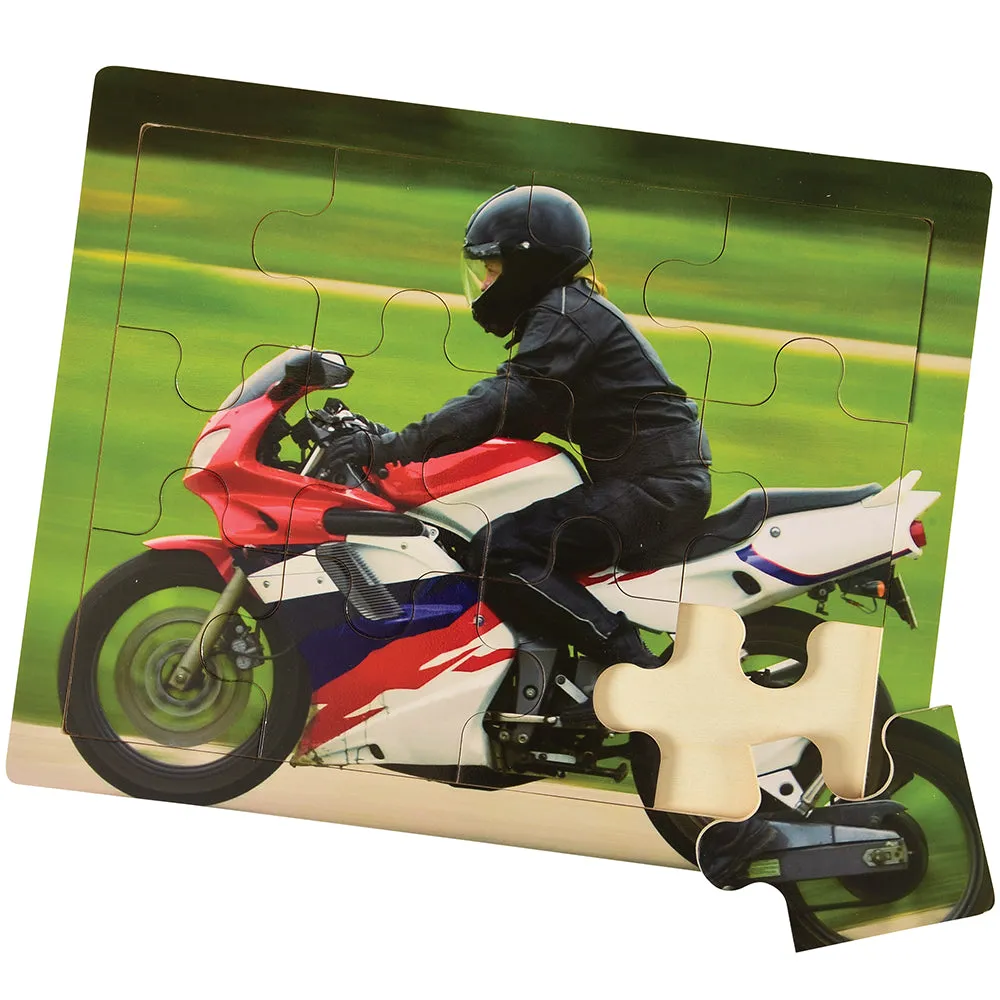 Transportation Puzzles Set