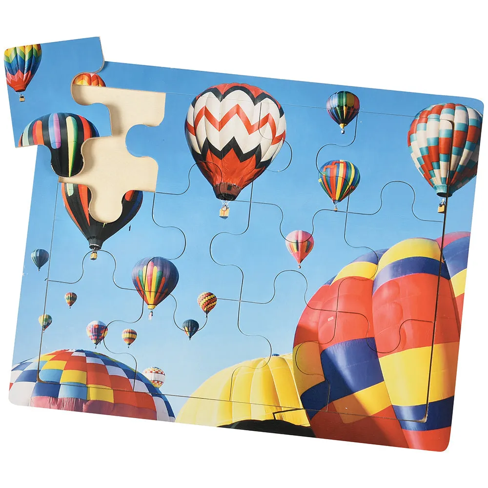 Transportation Puzzles Set