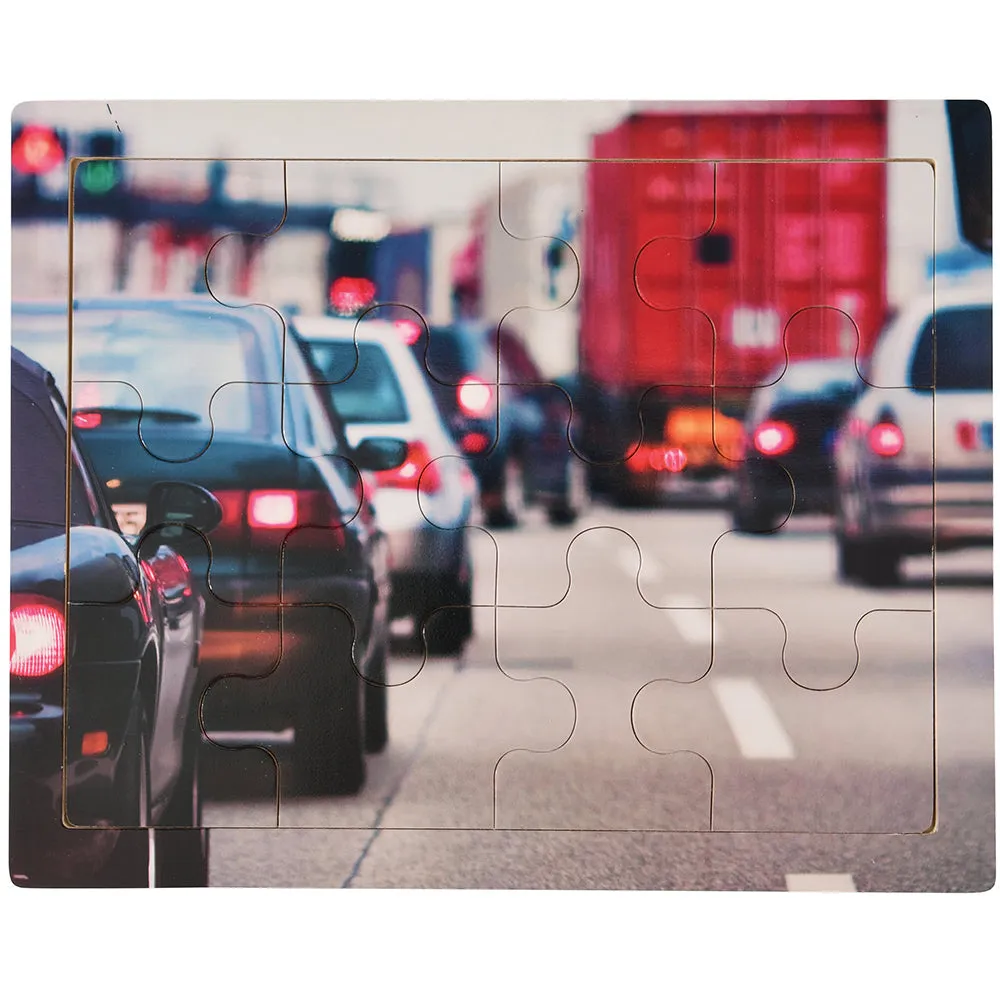 Transportation Puzzles Set