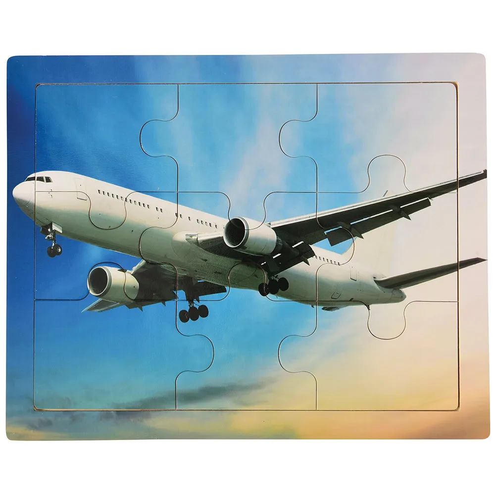 Transportation Puzzles Set