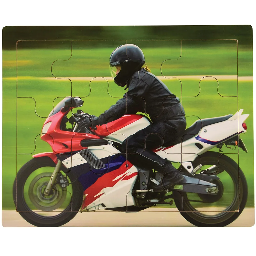 Transportation Puzzles Set