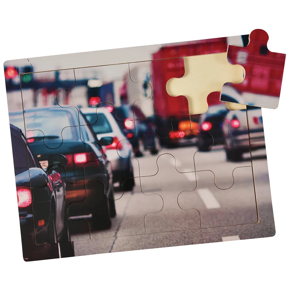 Transportation Puzzles Set