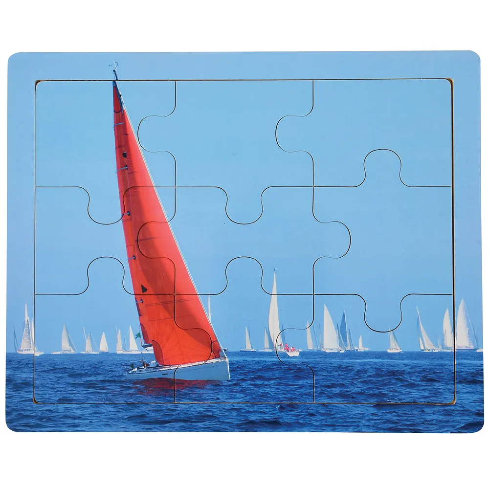 Transportation Puzzles Set