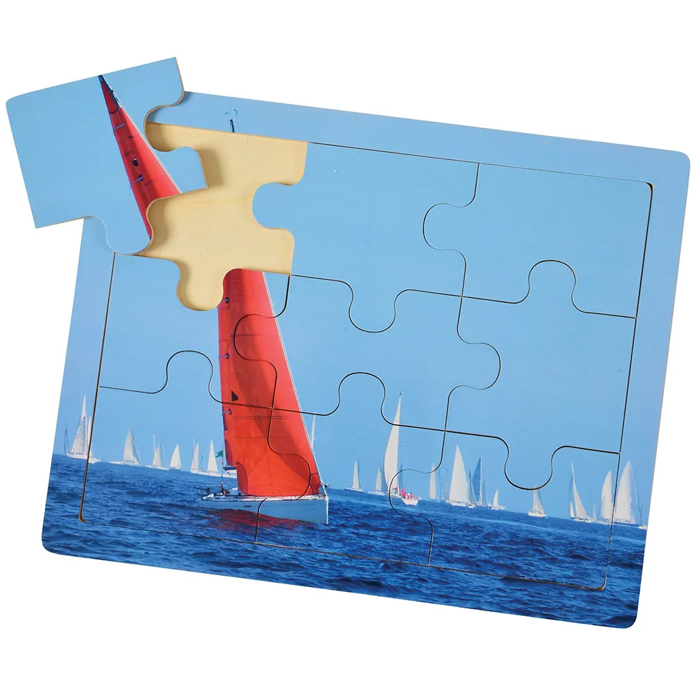 Transportation Puzzles Set