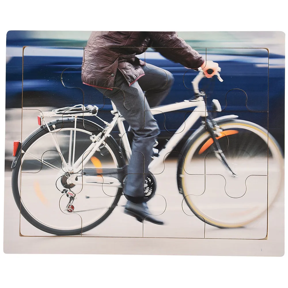 Transportation Puzzles Set