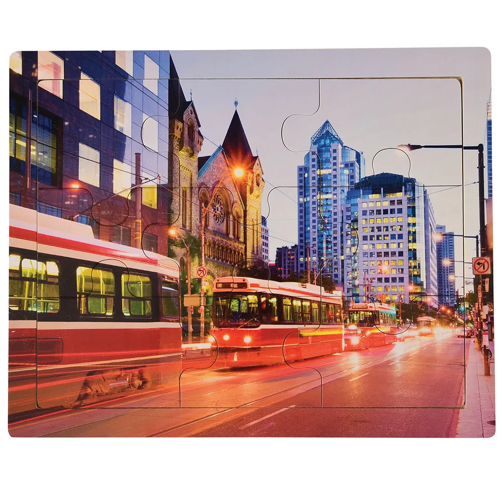 Transportation Puzzles Set