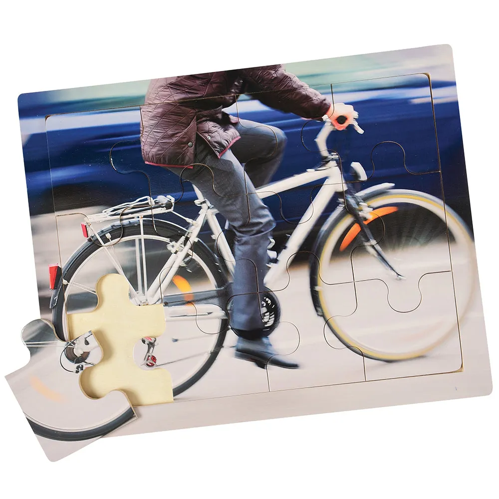 Transportation Puzzles Set