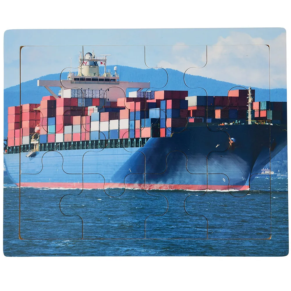 Transportation Puzzles Set