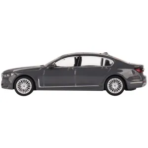 True Scale Miniatures 1/64 Model Car - BMW 750Li xDrive Bernina Gray Amber Effect