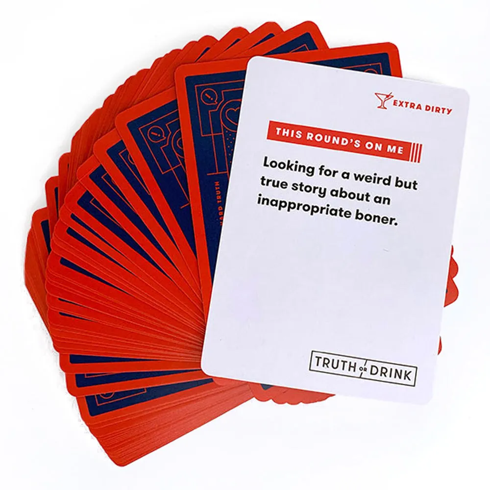 Truth or Drink Card Game by Cut - Extra Dirty NSFW Expansion Pack