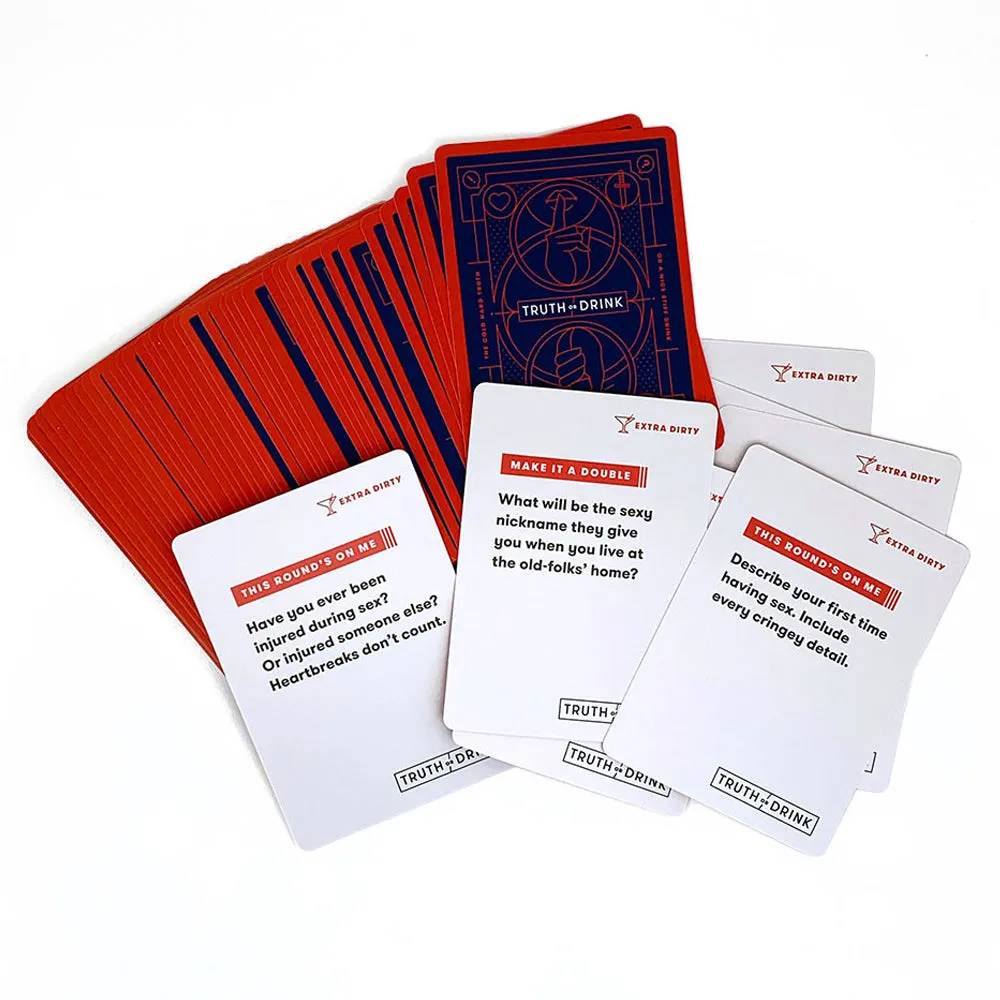 Truth or Drink Card Game by Cut - Extra Dirty NSFW Expansion Pack