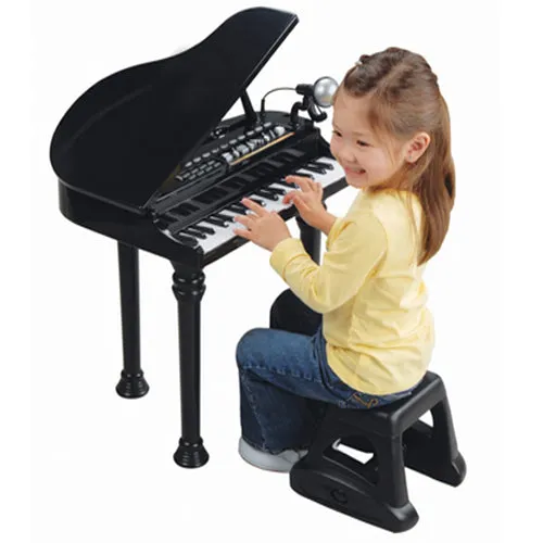 Ultimate Kids' Music Studio Bundle | 3-in-1 Microphone, Drum Set & Piano Musical Toys