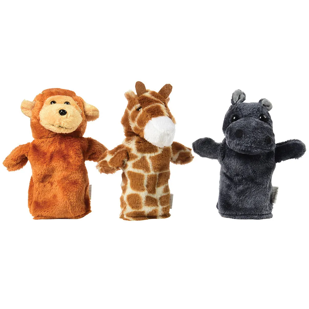 Wild Animals Plush Puppets