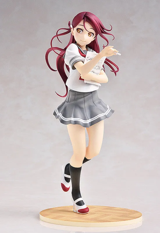 With Fans! 1/7 Love Live! Sunshine!! Sakurauchi Riko: Blu Ray Jacket Ver Scale Statue Figure
