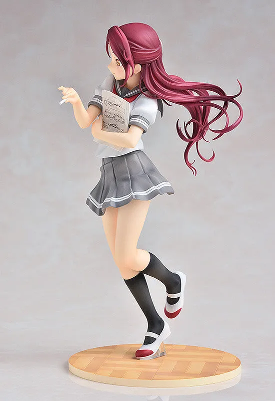 With Fans! 1/7 Love Live! Sunshine!! Sakurauchi Riko: Blu Ray Jacket Ver Scale Statue Figure