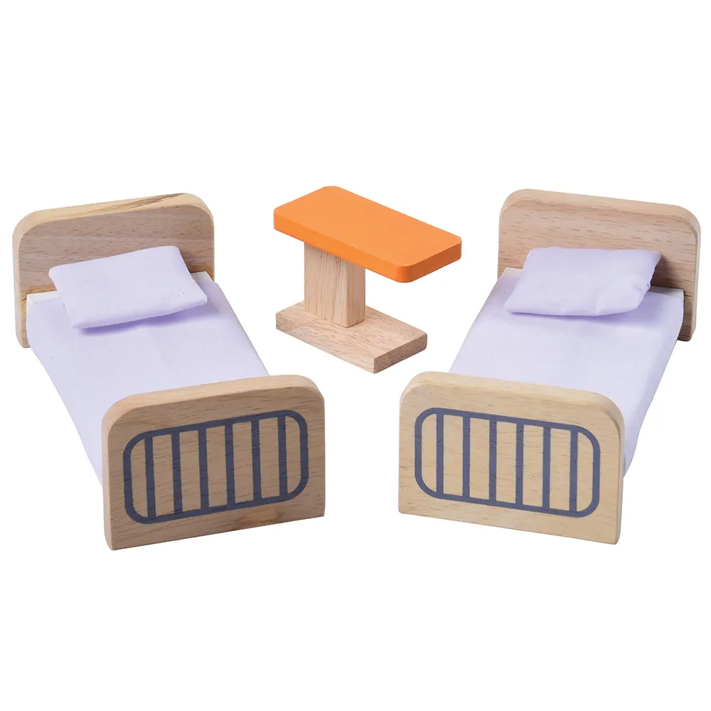 Wooden Hospital Playset with Medical Accessories | 27 Piece Set